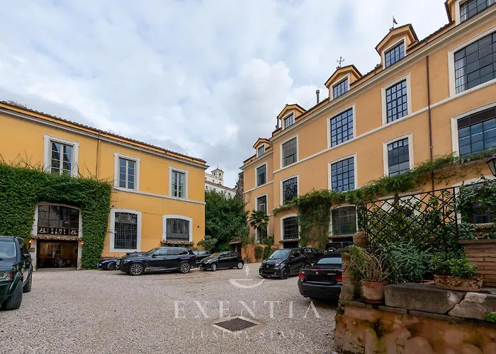 ヴィラ Exentia Stays - Private Garden Villa With Jacuzzi Near Spanish Steps, Via Margutta - Rome