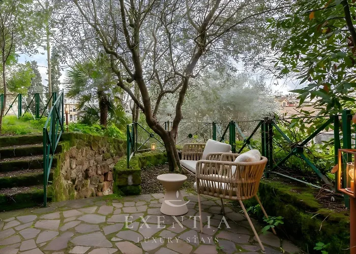 Exentia Stays - Private Garden Villa With Jacuzzi Near Spanish Steps, Via Margutta - Rome ローマ