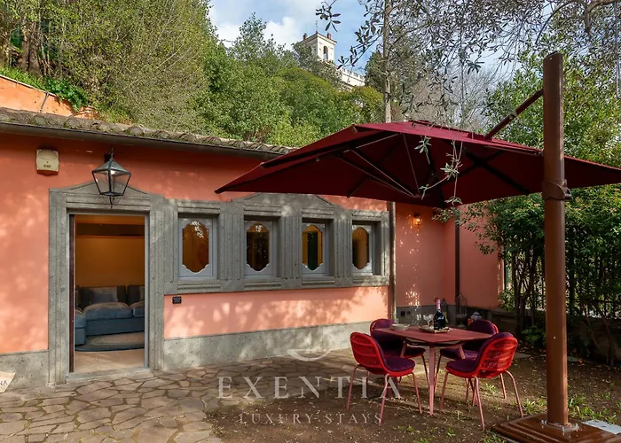 Exentia Stays - Private Garden Villa With Jacuzzi Near Spanish Steps, Via Margutta - Rome